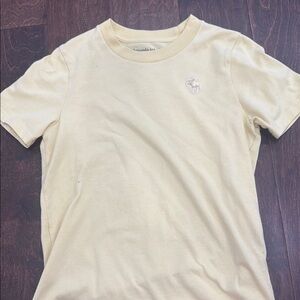 Abercrombie Kids Yellow Short Sleeve Tee